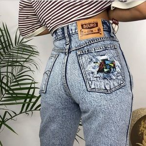 Bout high waisted vintage looking jeans size 28 M